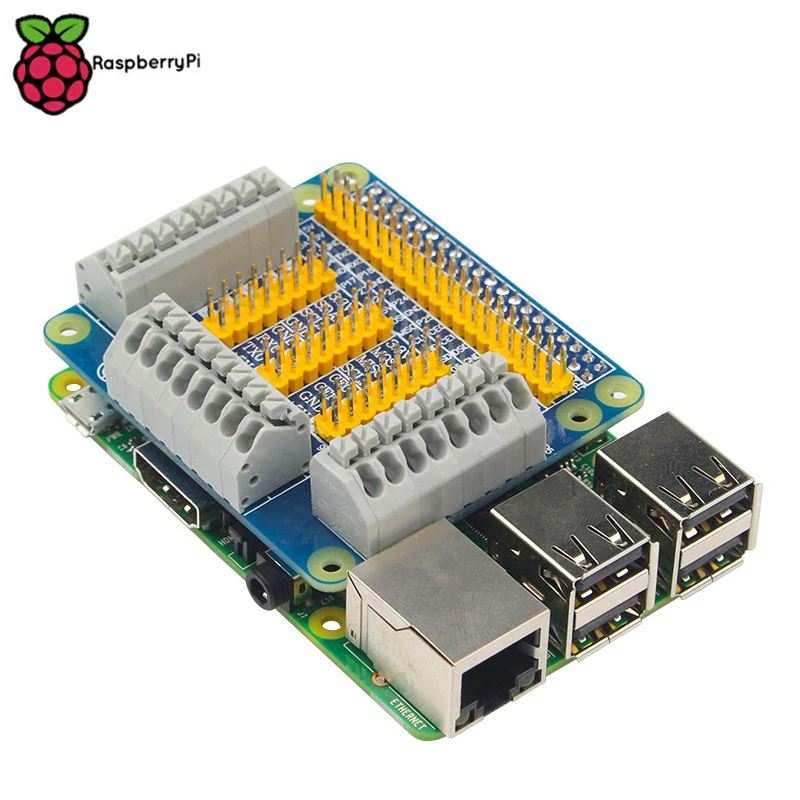 Raspberry Pi 4 Модель B GPIO Плата многофункциональная Плата расширения также для Rpi3 оранжевый Pi PC банан Pi пластина переходника GPIO