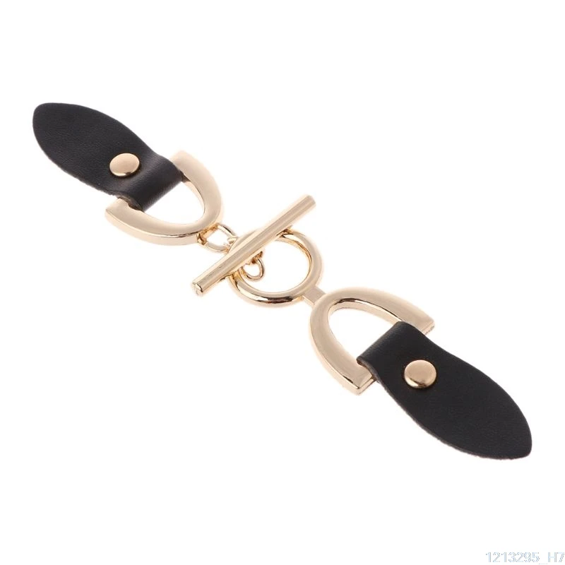 1 Комплект кожаных застежек декоративные пуговицы свитер с пряжкой куртка пальто