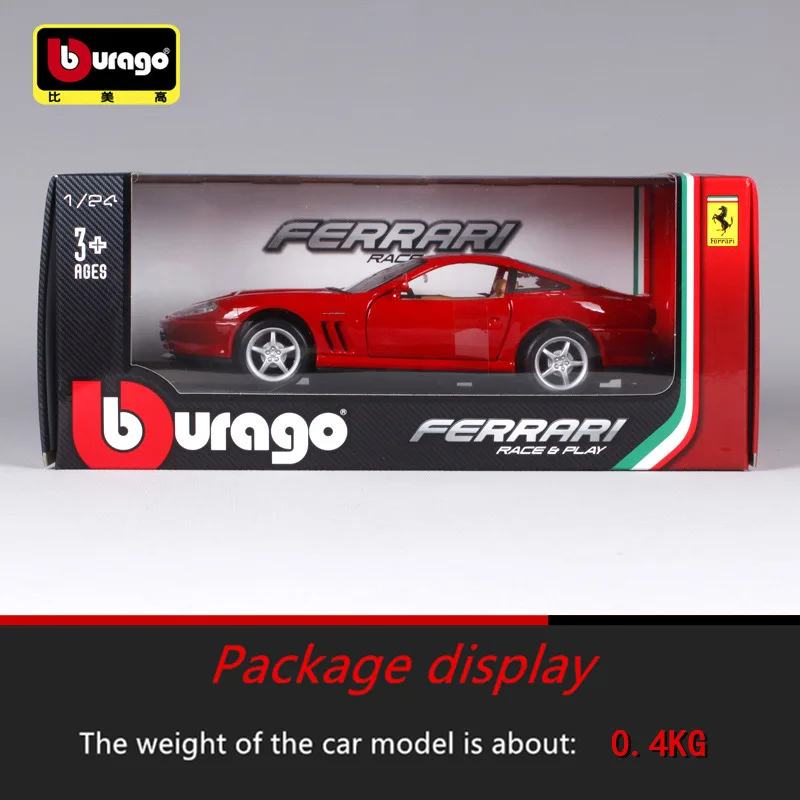 Bburago 1:24 Ferrari F50 коллекция производитель авторизованный имитационный сплав модель автомобиля ремесла украшение Коллекция игрушек подарок