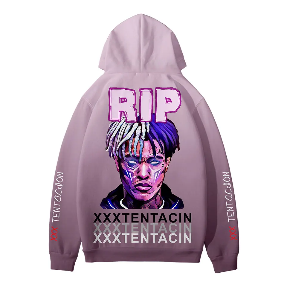 Толстовка с капюшоном XXXTENTACION для мужчин и женщин модные популярные худи в стиле