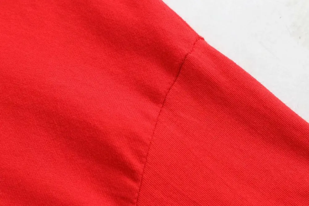 Женская хлопковая Футболка с круглым вырезом za милые футболки принтом свинки