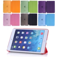ultra thin slim tablet case for ipad mini 4 case flip magnetic folding pvc a1538 a1550 cover for ipad mini 4 flip smart case