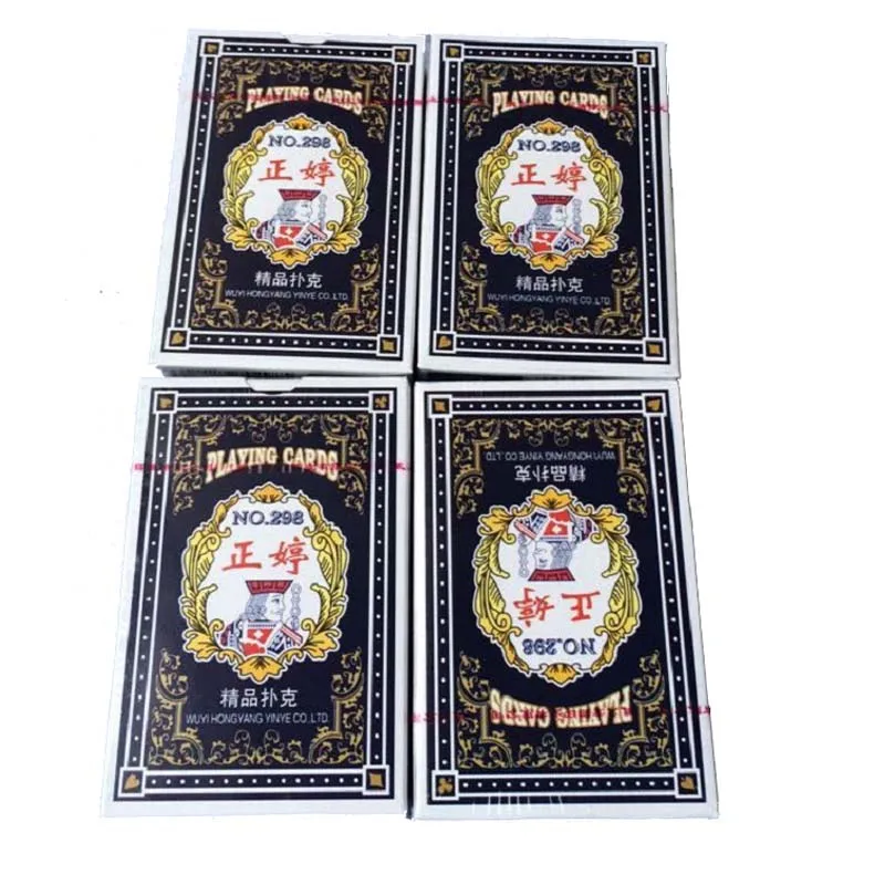 Покерный набор игральные карты водонепроницаемые настольные игры Baralho Cartas