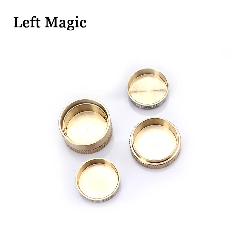 Медные динамические монеты (версия на 10 пенсов) волшебные трюки деньги летающие