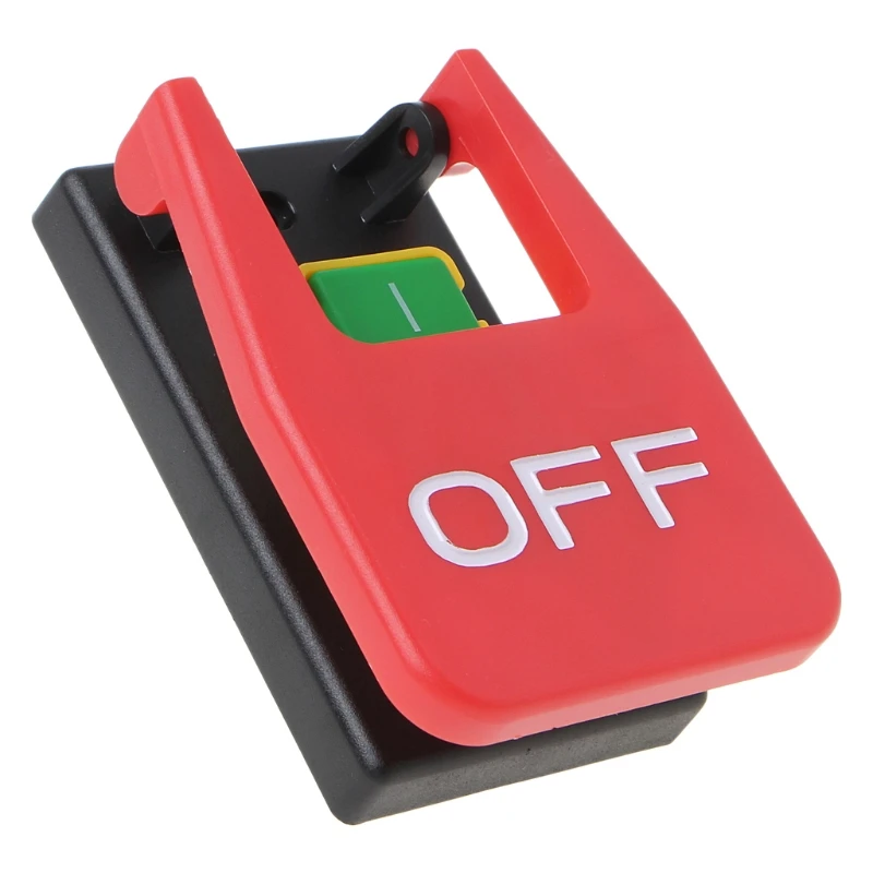 Электромагнитный кнопочный переключатель весло переключение Защита от