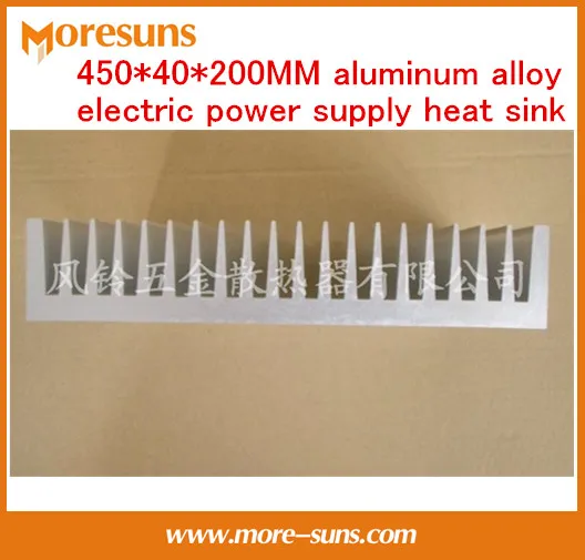 High power industrial electric radiator 450*40*200MM heat sink cooling block for power supply module pcb board PCBA High power industrial electric radiator 450*40*200MM heat sink cooling block for power supply module pcb board PCBA