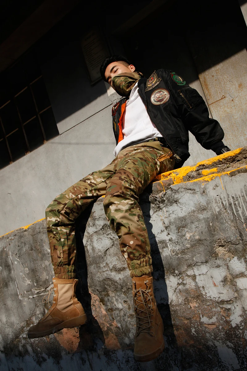 Военные камуфляжные брюки карго Великобритании CP тактические для ног уличная