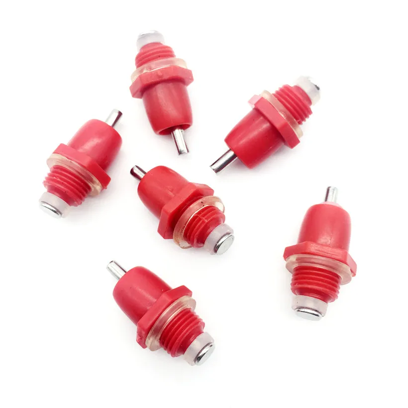 100 элементный пружинный цыпленок с соской питьевая вода красный