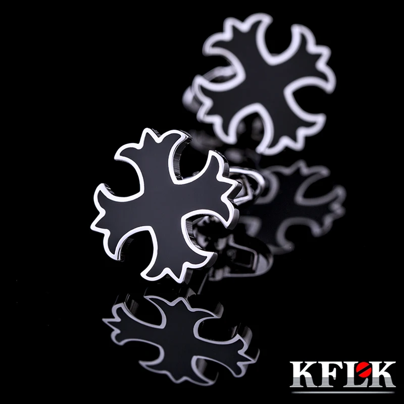 KFLK ювелирные изделия для мужчин бренд высокого качества Квадратные золотые запонки для рубашки Запонки Модный свадебный подарок Кнопка