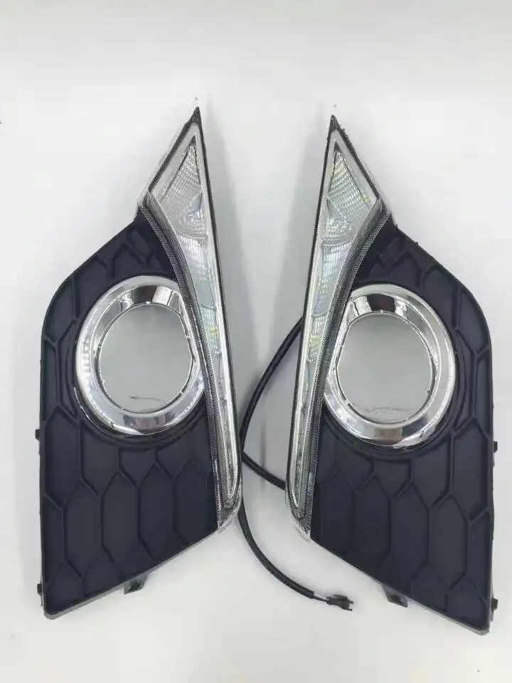 Sylphy daytime light 2015~2017!Free ship!LED bluebird fog lightSylphybluebird Lannia Micra Titan versa stanza | Автомобили и