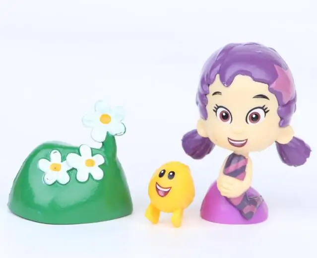 12 шт./компл. пузырьковая модель гуппирога милый пузырьковый щенок Гоби деема Гил