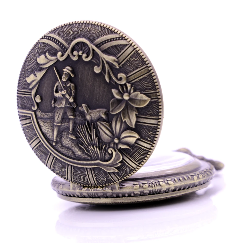 Бронзовый дропшиппинг Новый стимпанк Охотник Собака винтажные мужские