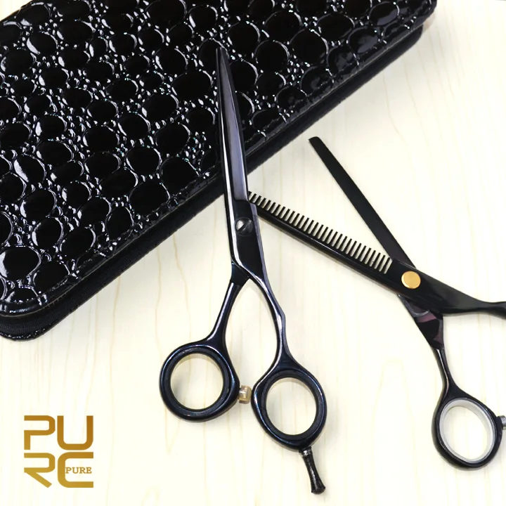 Горячая Распродажа парикмахерские ножницы набор для стрижки и истончение волос