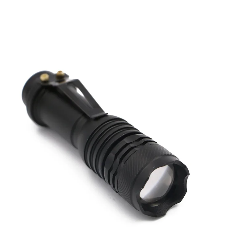Водонепроницаемый светодиодный мини фонарик 1000 лм 3 режима телескопический