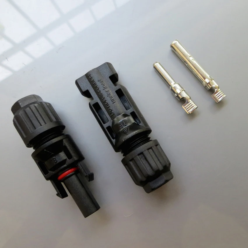 

500 Pairs /lot TUV&UL Standard MC4 Solar Connector IP67 Adapter Connector 1000V 30A Solar MC4 Plug
