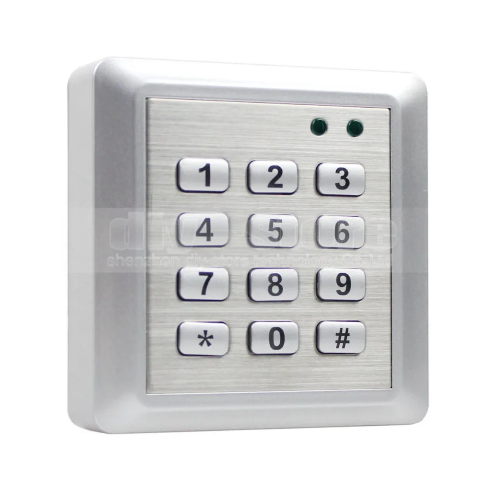 DIYSECUR Водонепроницаемый 125 кГц RFID считыватель пароль клавиатуры двери Система
