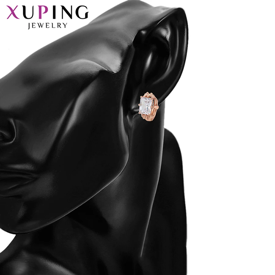 Xuping модные элегантные большие квадратные синтетические кубические циркониевые