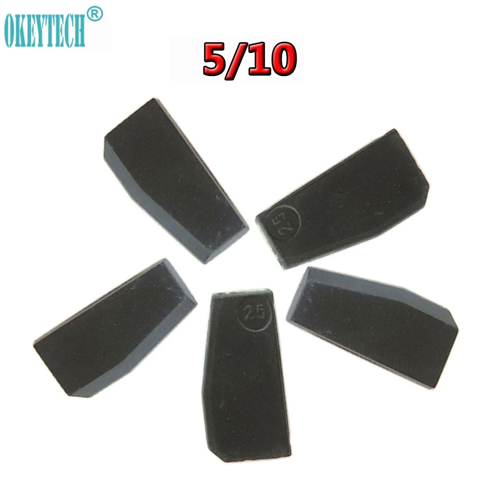 OkeyTech 5/10 шт OEM ID83 4D63 80 бит чип для Ford Mazda ID4D63 карбоновый Автомобильный ключ Высокое