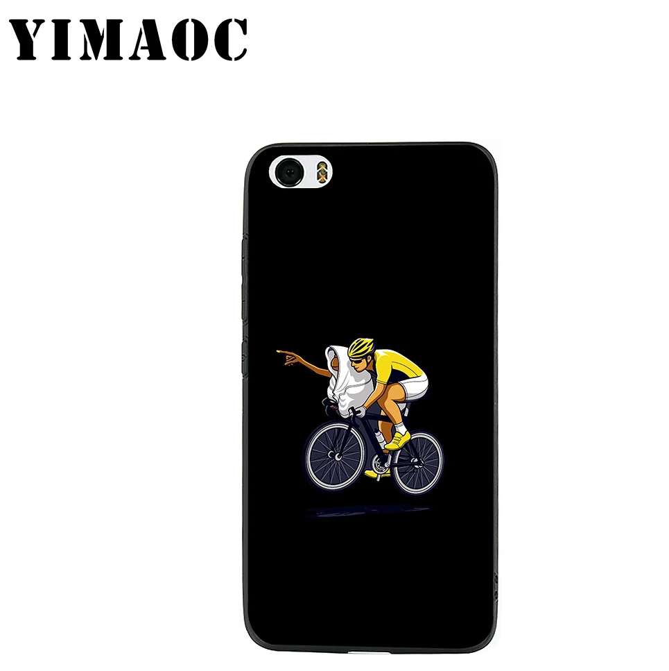 YIMAOC Bicycle Style Soft Silicone Case for Xiaomi Redmi Note 9 Mi 8 Se 7 6 6A A1 A2 4X 4A 5A 5 MAX 3 MiA1 |