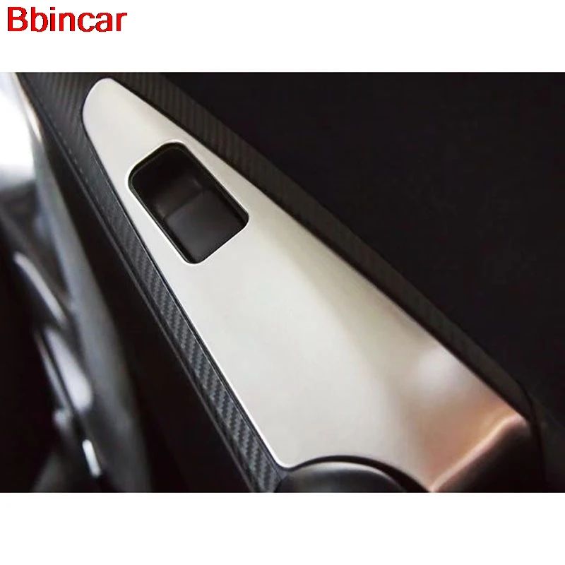 Bbincar ABS хром для Mazda 2 Mazda2 Demio DJ RHD 2014 2015 2016 регулятор подлокотник дверной