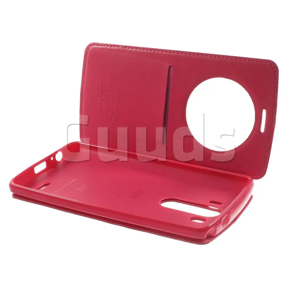 Для LG G3 кожаный чехол рев Кореи (Roar Korea) благородная Quick Circle флип для D850 D855 LS990