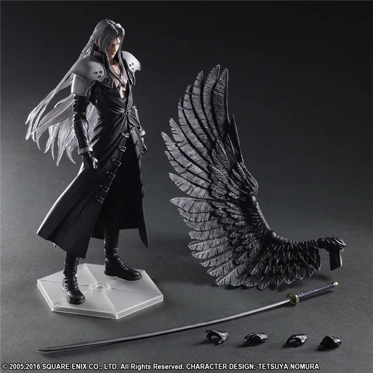 Экшн-фигурка аниме 25 см играть арт Кай Фэнтези VII 7 Sephiroth ПВХ 10 &quotколлекция хобби