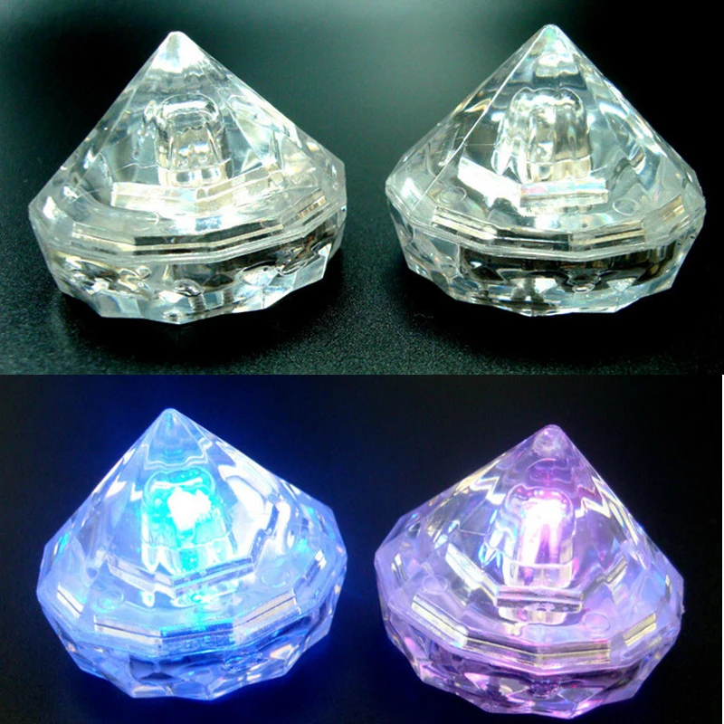 Kopen Led Ijsblokjes Gloeiende Partij Bal Flitslicht Lichtgevende Neon Wedding Festival Kerst Bar Wijn Glas Decoratie Benodigdheden