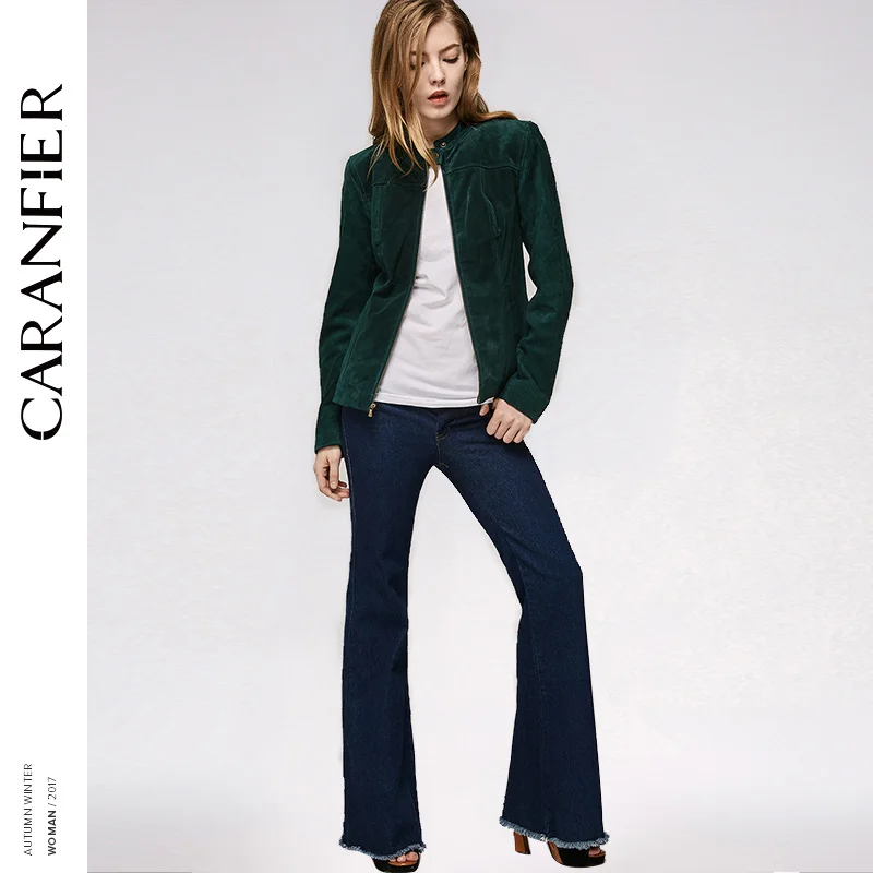 Фото CARANFIER 2017 Женская кожаная юбка куртка Локомотив короткий модный топ 100% свиная кожа CARANFIER 2017 Женская кожаная юбка куртка Локомотив короткий модный топ 100% свиная кожа