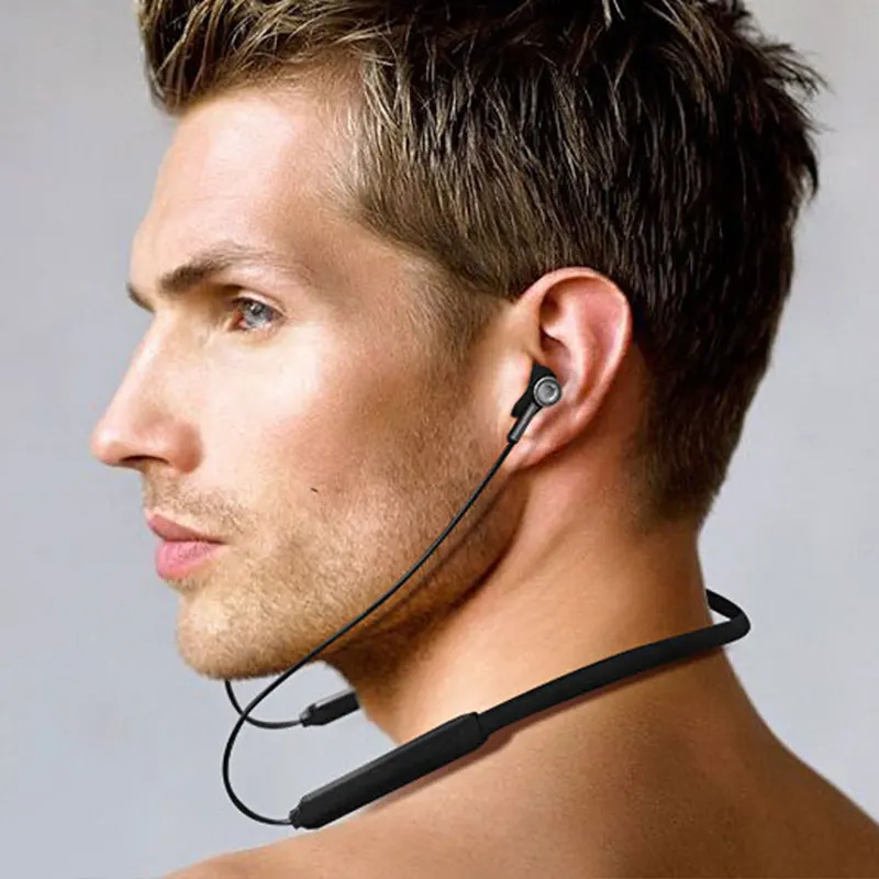 S90 водонепроницаемые наушники Bluetooth 5 0 магнитные Hi Fi стерео Шея висячая