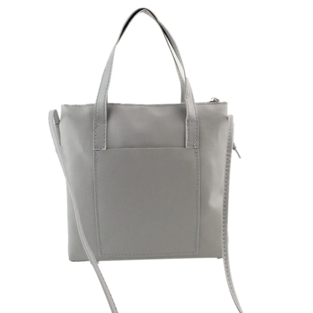 Женская сумка на плечо модная однотонная кожаная для телефона тоут женская клатч