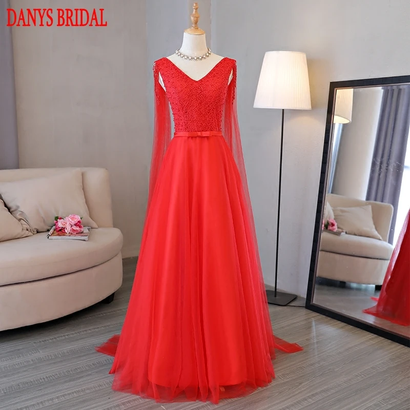 Длинное вечернее платье небесно голубого цвета вечерние платья с бусинами