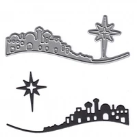bethlehem holy light metal cutting dies stencil for diy scrapbooking decorative embossing suit paper cards die cutting template