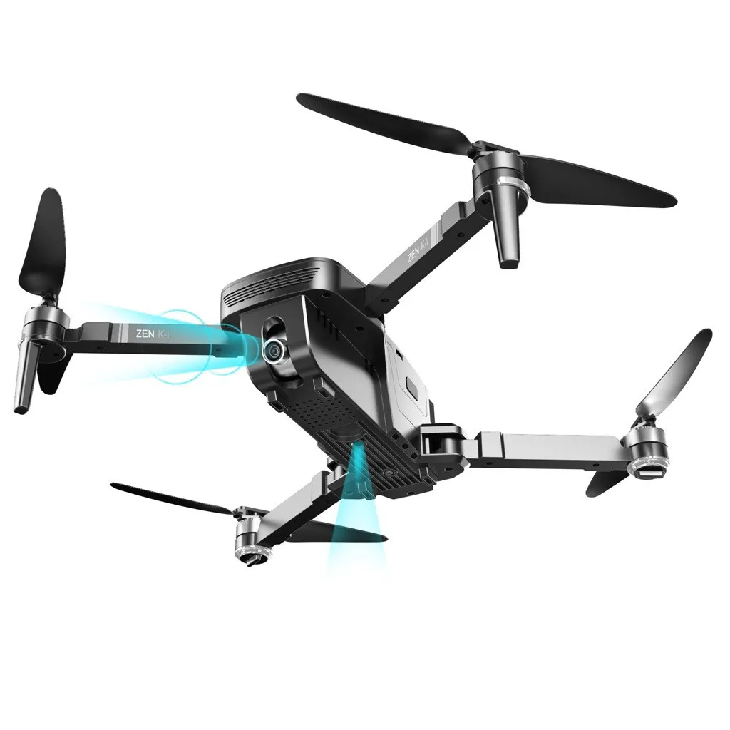 VISUO ZEN K1 Dron gps 5G Wifi FPV 4K 720P двойная камера бесщеточный складной RTF RC вертолет профессиональные Дроны с камерой HD