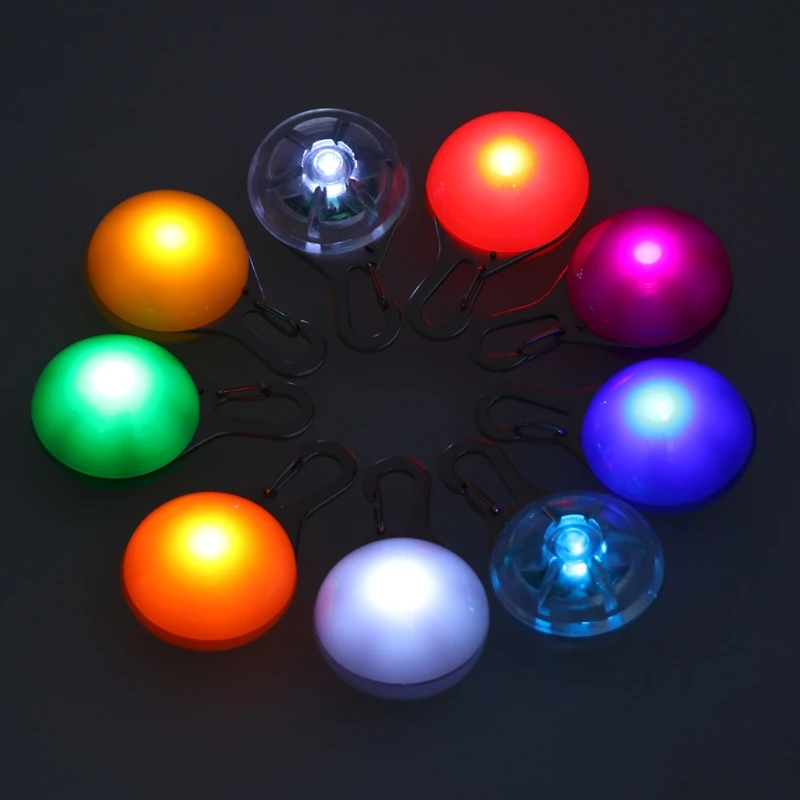 Pet кулон безопасности светодиодная вспышка светящийся воротник щенок собаки