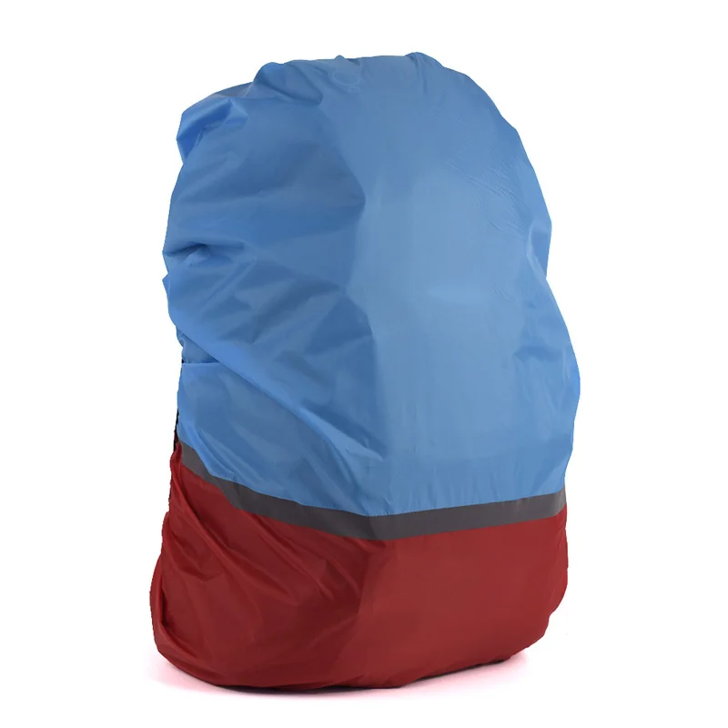 Blue-Red 20L-70L светоотражающий светильник, водонепроницаемый рюкзак с защитой от пыли, дождевик, портативный ультра-светильник, на плечо, для защиты, для улицы, инструменты, походные сумки - Цвет: Blue-Red
