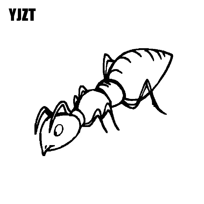 YJZT 14 см * 11 2 изящная Виниловая наклейка с муравьями Красивая Автомобильная