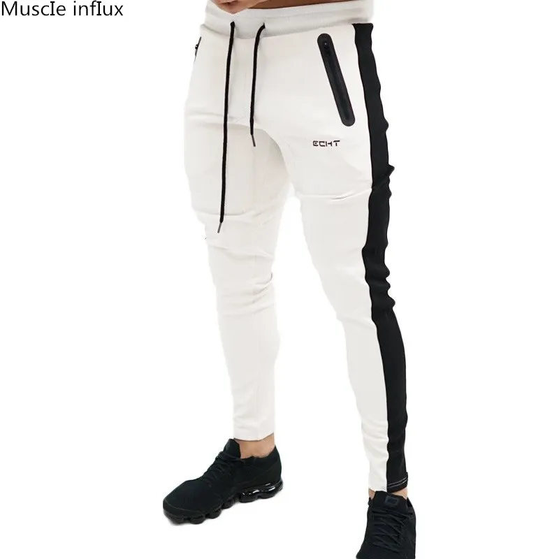 

New Gym Sport Pants Men Rashgard Jogging Pants Fitness Joggers Running Pants Men Sportswear Sweatpants Elastic Training Trousers
