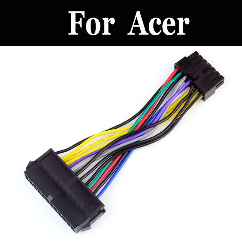 Блок питания ATX 24 контактный для 14 Питание Кабель адаптер acer TMB118 TMB113 R11 R3 TMB117 TMP238