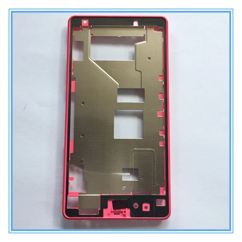 10pcs/lot Front Middle Frame Bezel Battery Back Rear housing Cover with Adhesive Sticker for Sony Xperia Z1 Compact z1mini D5503 | Мобильные