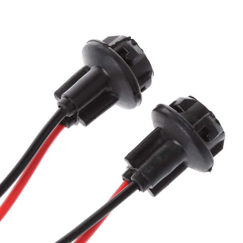 

2PCS T10 Connector Car Lamp Cable Auto Bulb Wire Truck Light LED Bulbs Socket