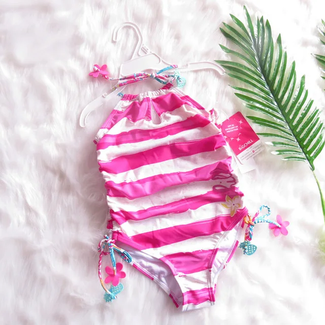 2018 Симпатичные для маленьких девочек Плавание одежда Одна деталь купальный