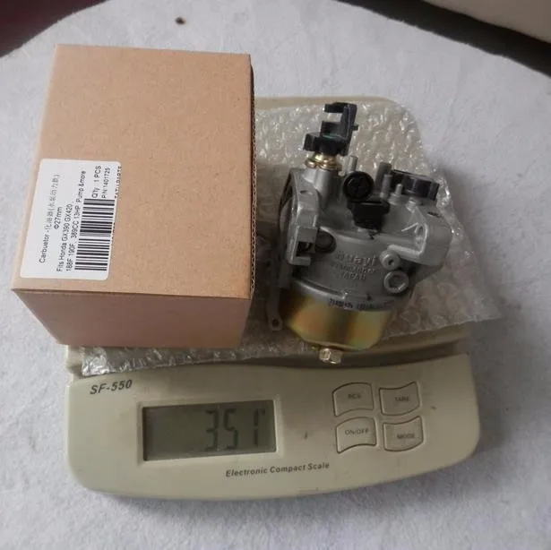 GX390 карбюратор для HONDA GX390 GX420 188F 190F 13HP 389CC 420CC бетонная пила CARB культиватор карбюратор WATE НАСОС картинг запчасти
