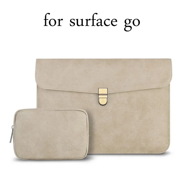 for surface go Сумка для ноутбука для Surface pro 3 4 5 6 12,3 чехол для microsoft surface go новая электронная книга surface pro PU Тонкий чехол - Цвет: for surface go