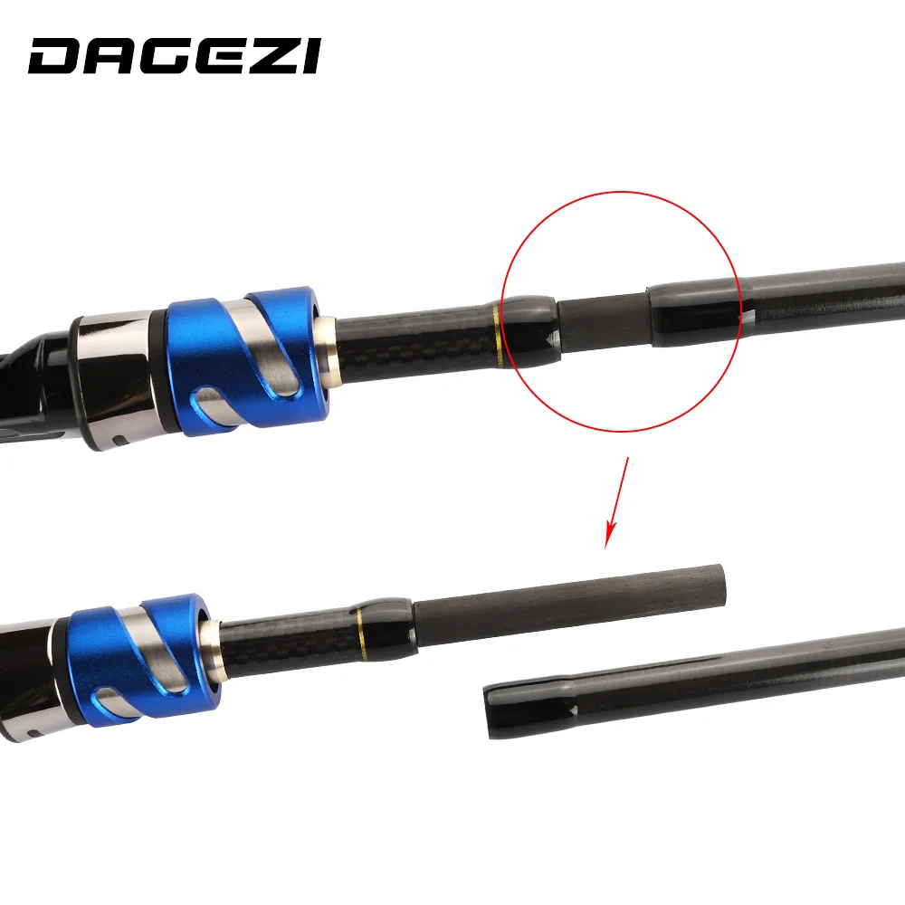 Рыболовная удочка DAGEZI M Power из углеродного волокна 1 8 м/2 М/2 4 м 7-20 г секции