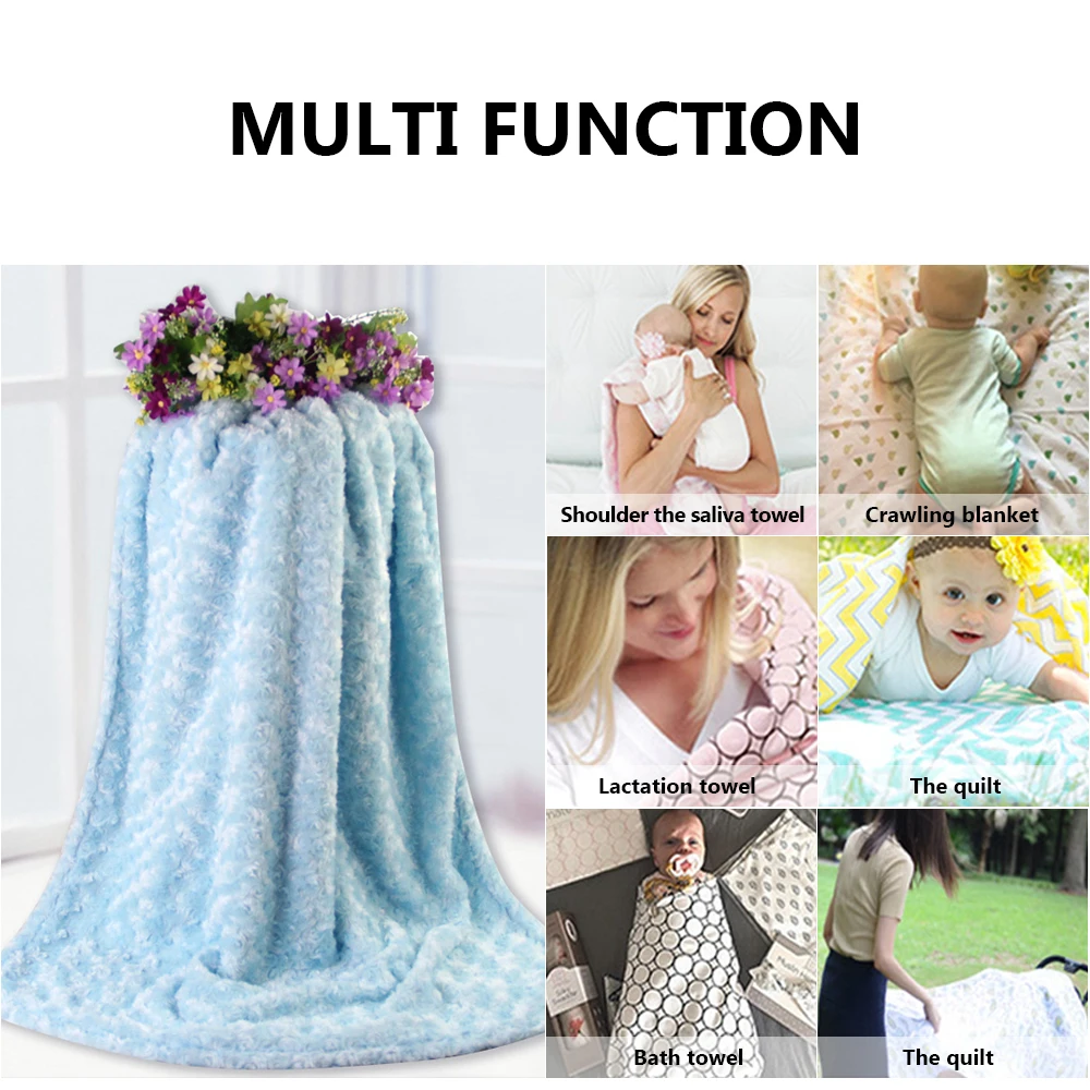 Детское термобелье для новорожденных мягкое Флисовое одеяло мальчиков и девочек