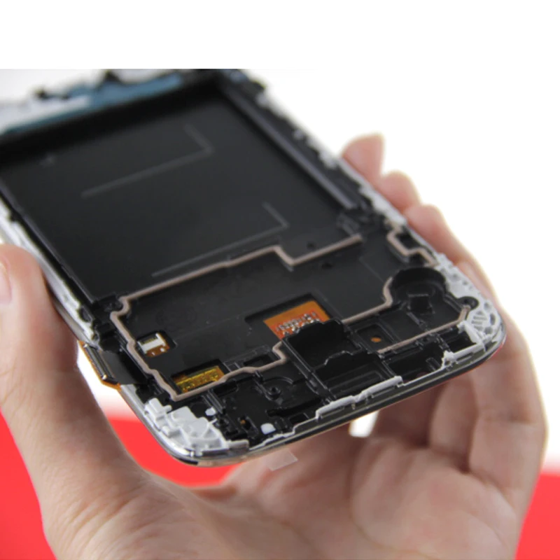 I9500 LCD I9505 для Samsung Galaxy S4 дисплей + сенсорный экран стекло дигитайзер рамка в