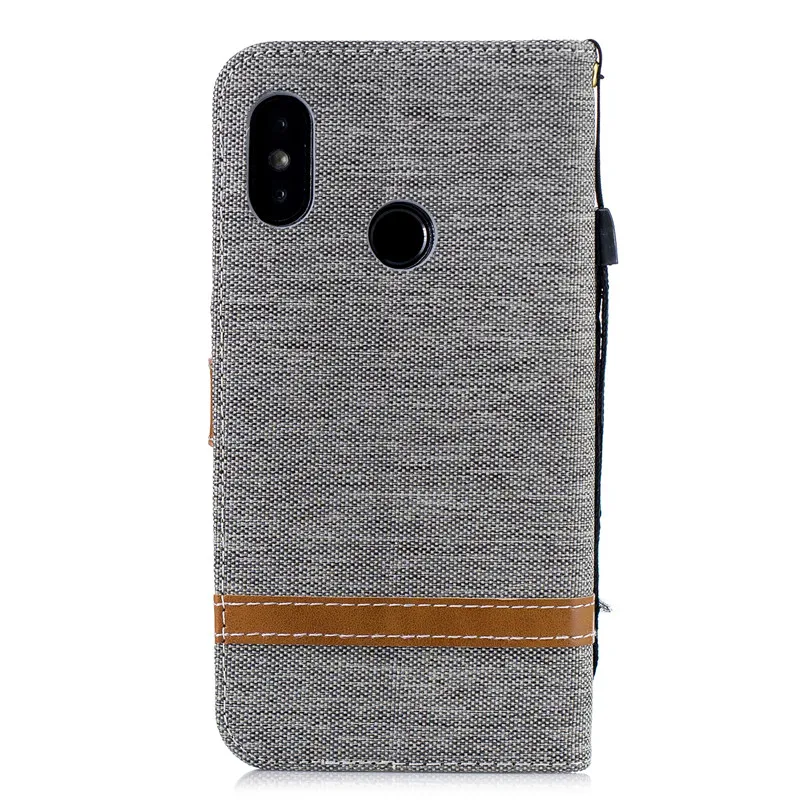 Для Capa xiaomi Redmi 6 Чехол Filp роскошный ковбойский кожаный магнитный кошелек чехлы для