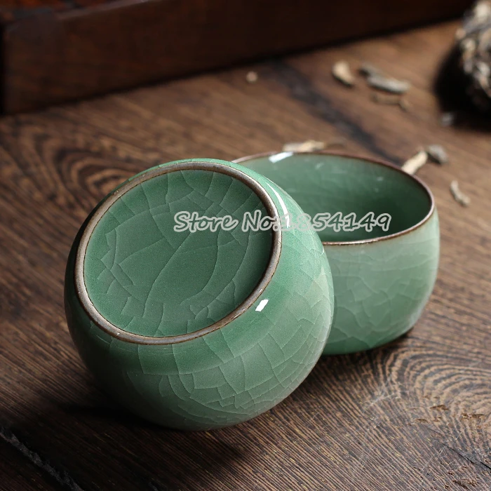 Китайские чаши для чая Longquan Celadon китайская гайвань с чашками и блюдцем 55 мл чайная