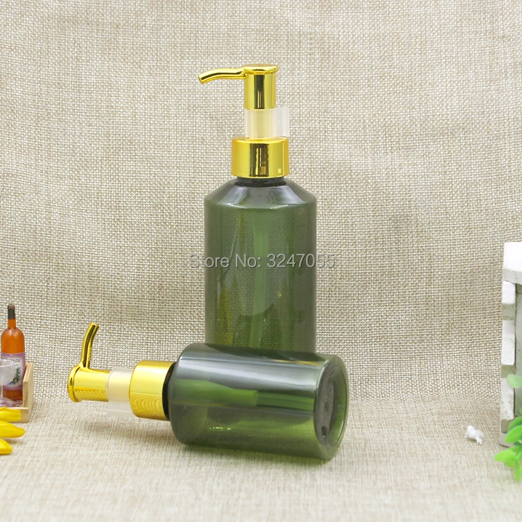 100ml150ml200ml пластиковая оливково зеленая бутылка для лосьона сделай сам темно
