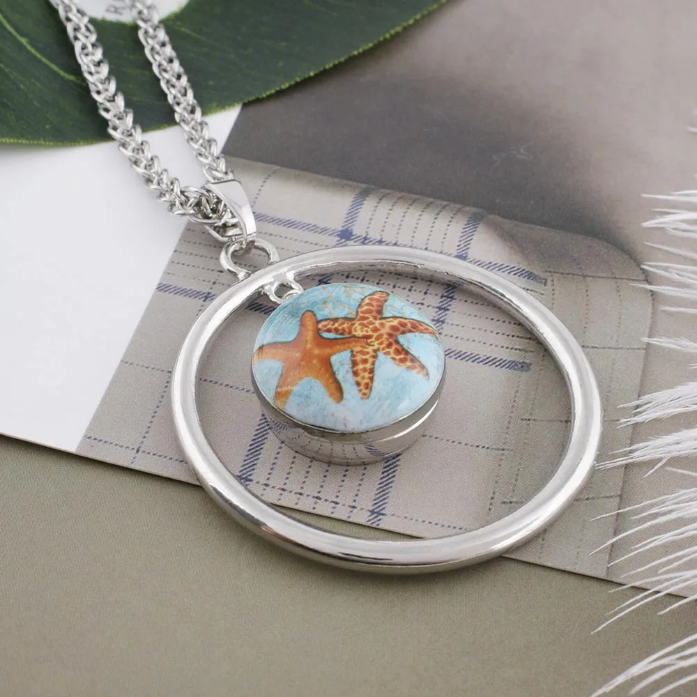 10 шт/партия смешанные красочные дерево/лошадь шаблон удача талисманы 18 мм